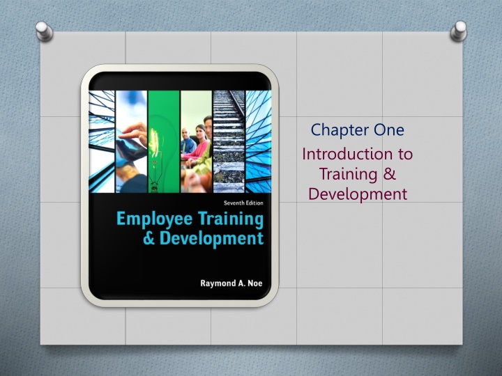 chapter one introduction to training development