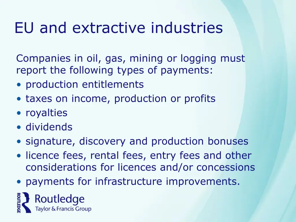 eu and extractive industries
