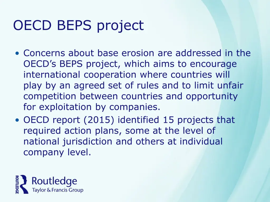 oecd beps project