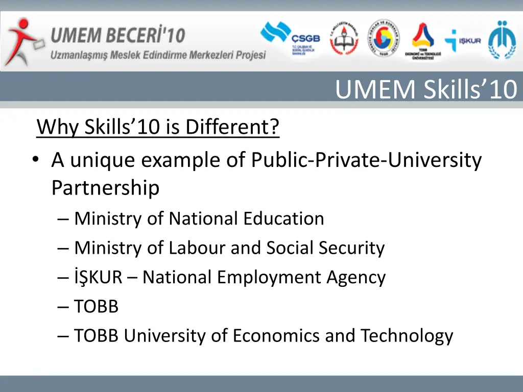 umem skills 10 1