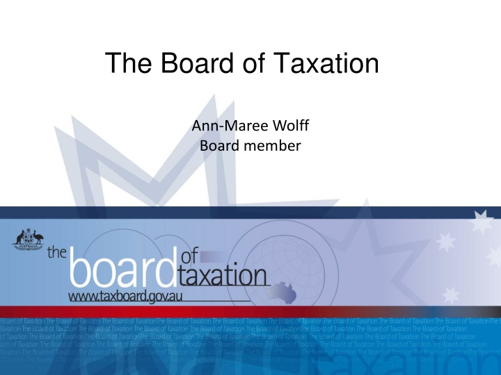 the board of taxation