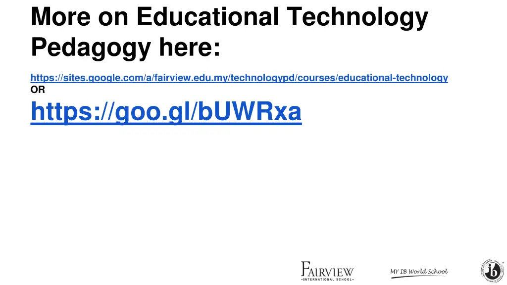 more on educational technology pedagogy here