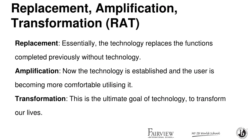 replacement amplification transformation rat