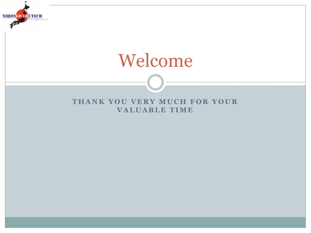 welcome
