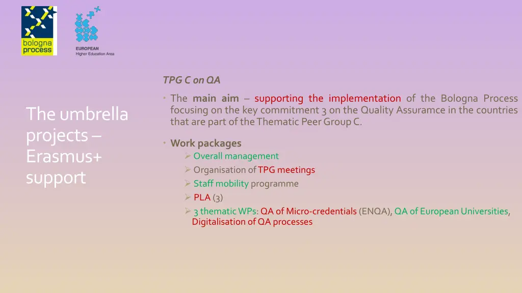 tpg c on qa