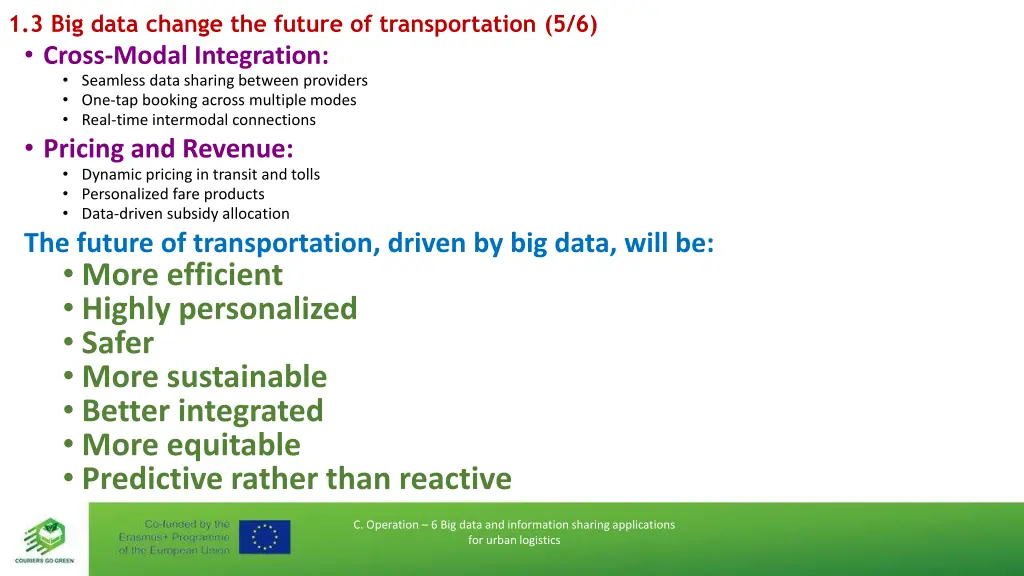 1 3 big data change the future of transportation 4