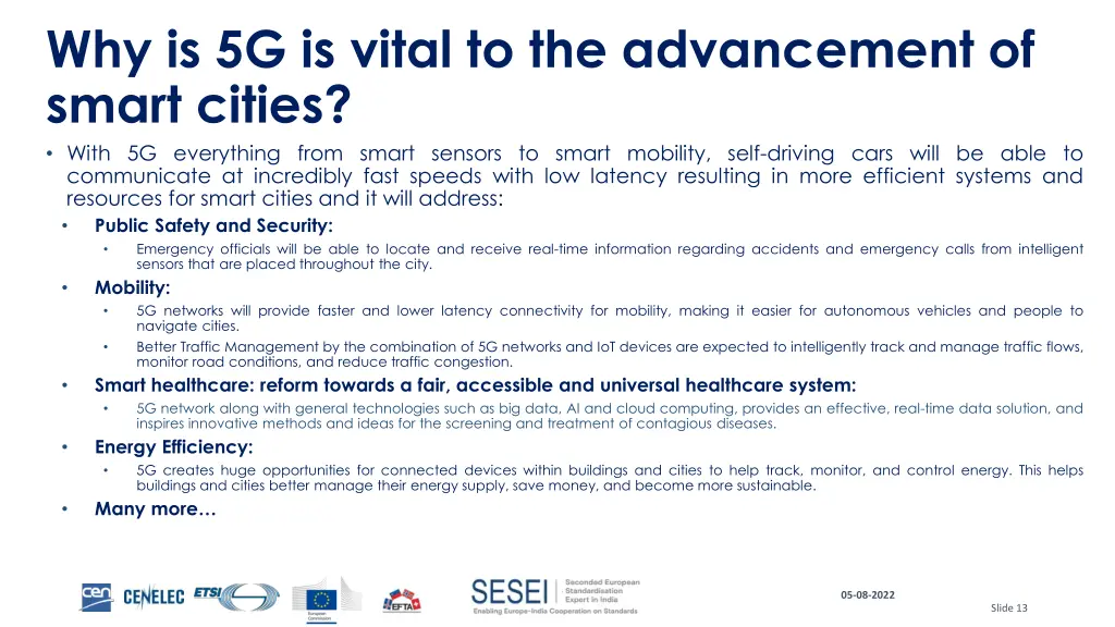 why is 5g is vital to the advancement of smart
