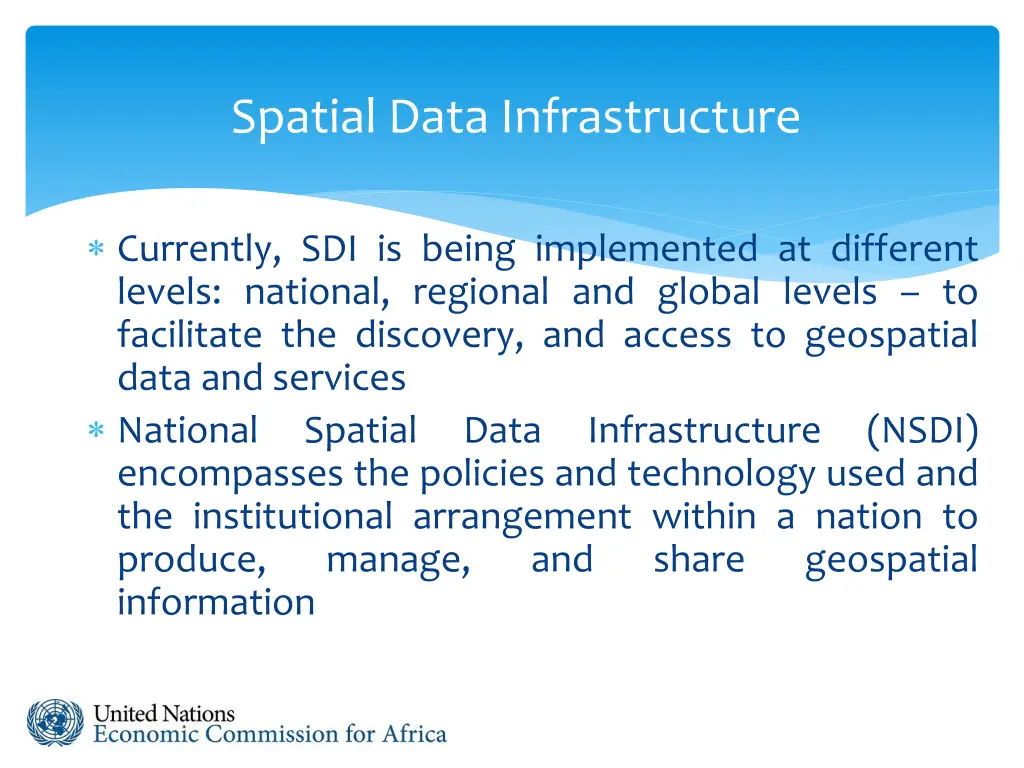 spatial data infrastructure 2