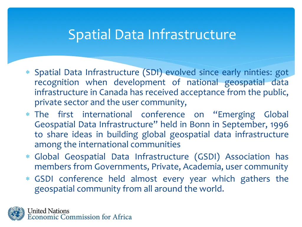 spatial data infrastructure