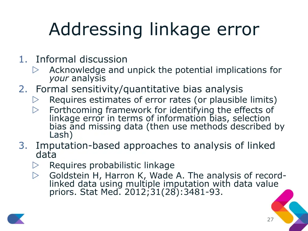addressing linkage error