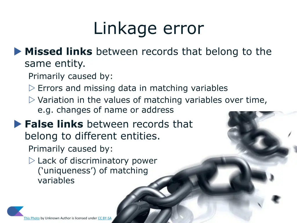 linkage error