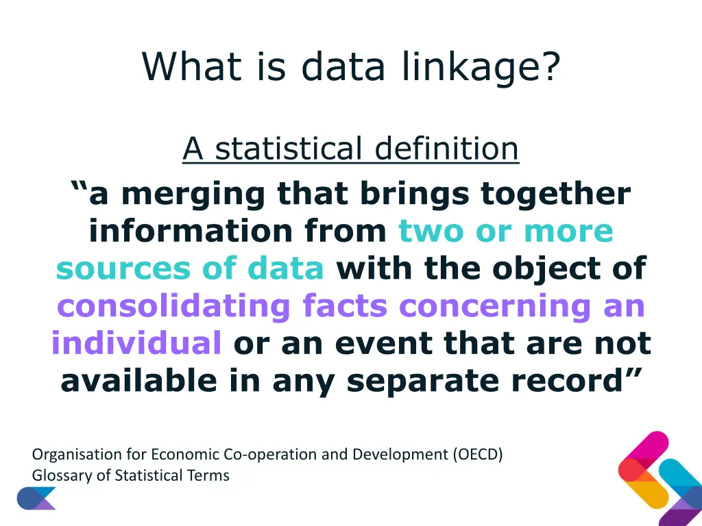 what is data linkage