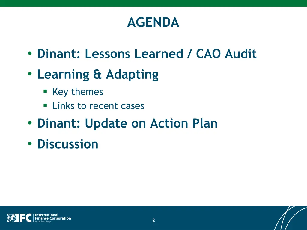 agenda