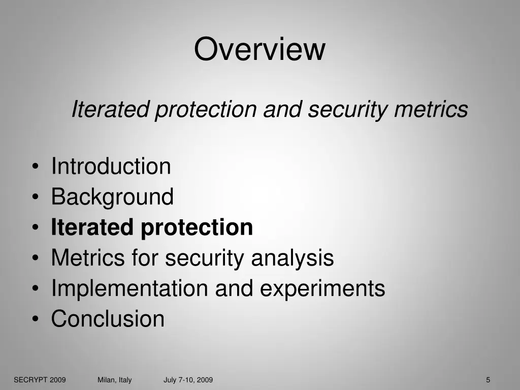 overview 1
