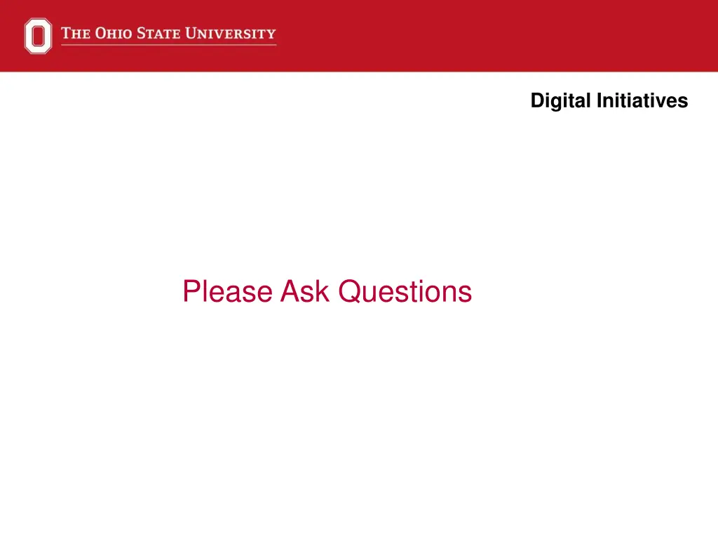 digital initiatives