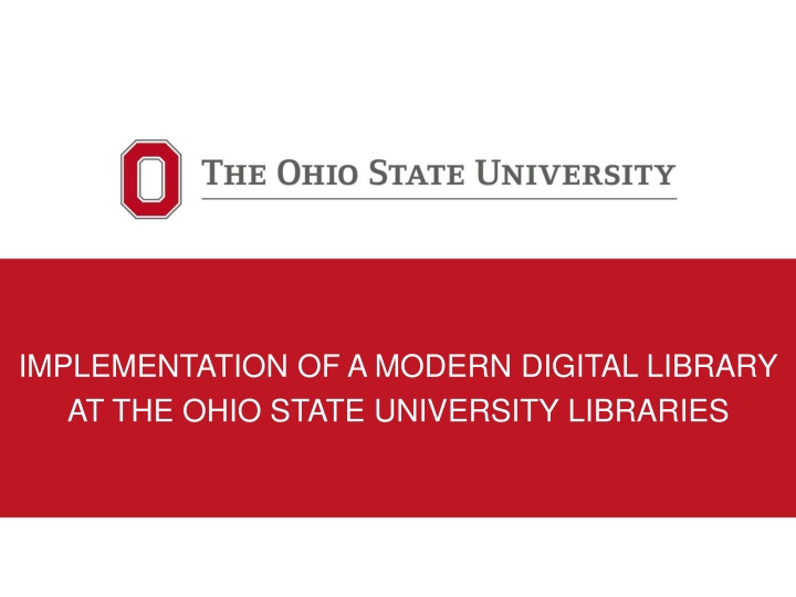 implementation of a modern digital library