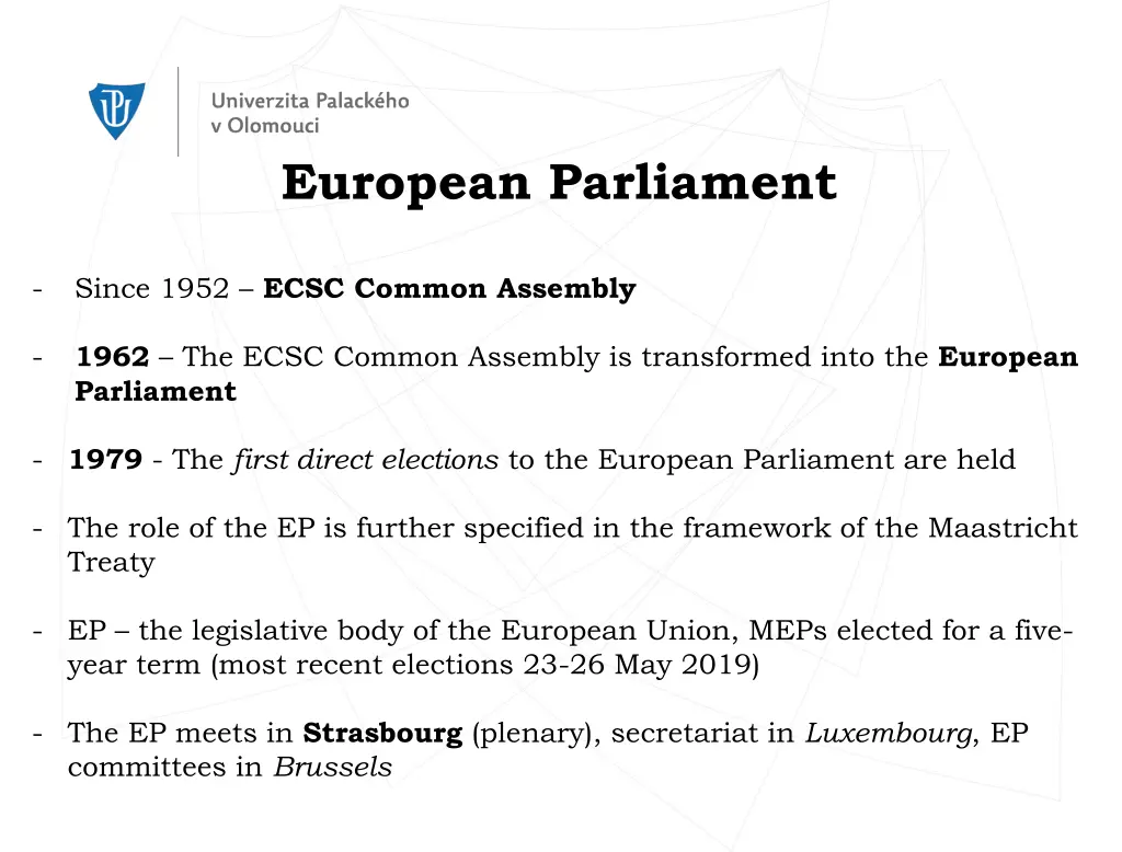 european parliament