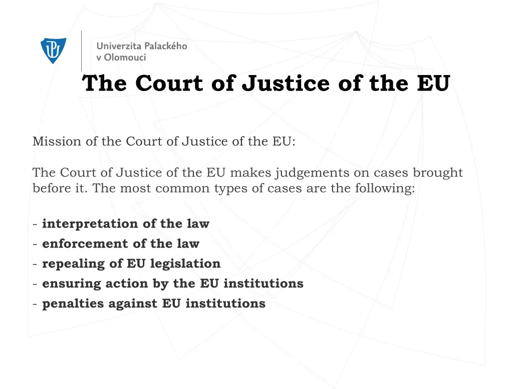 the court of justice of the eu 1