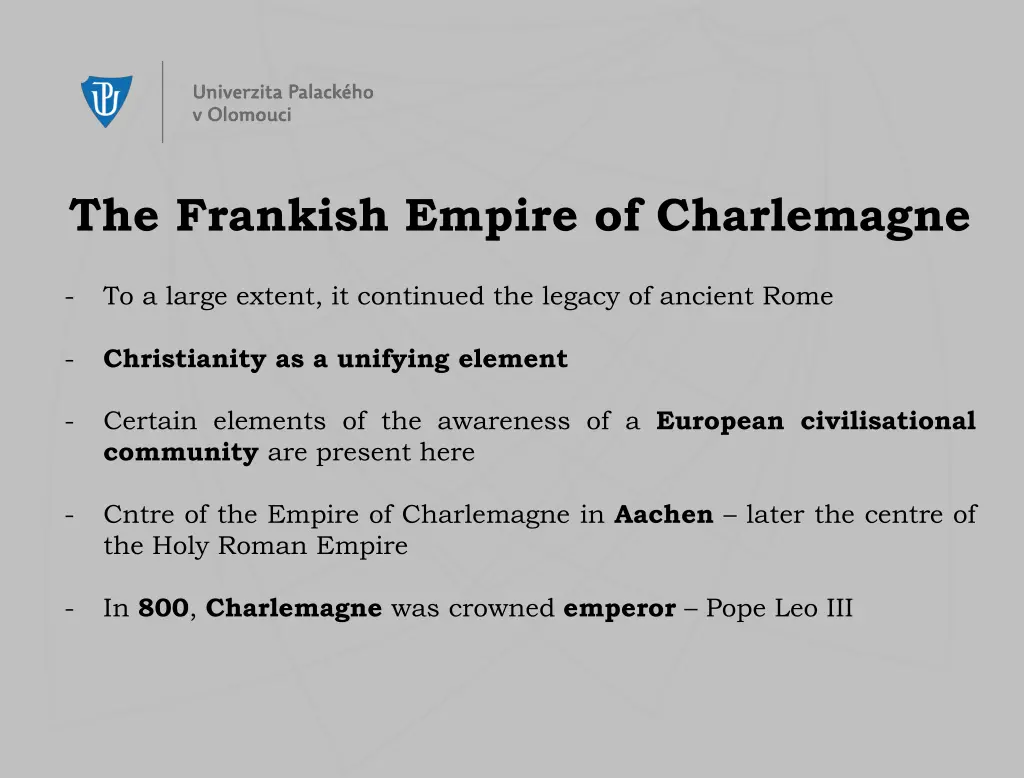 the frankish empire of charlemagne