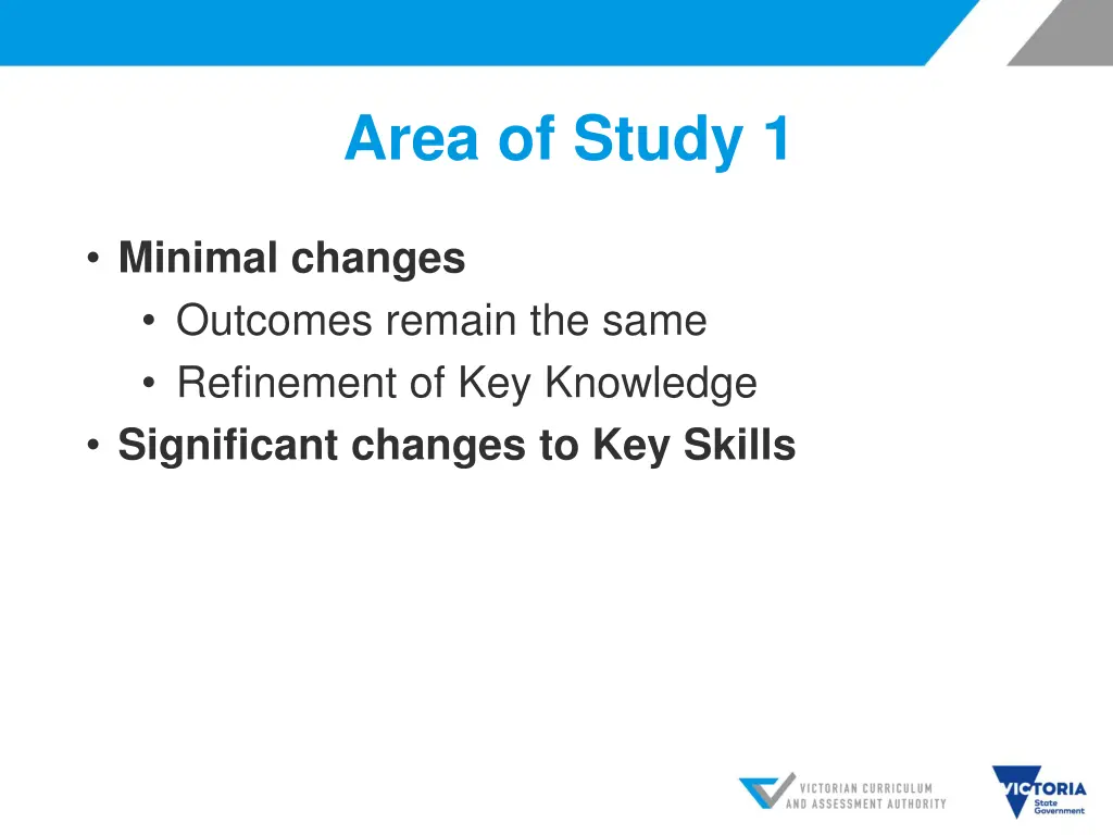 area of study 1 1
