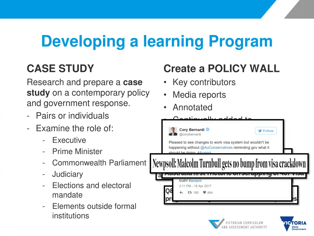 developing a learning program 2