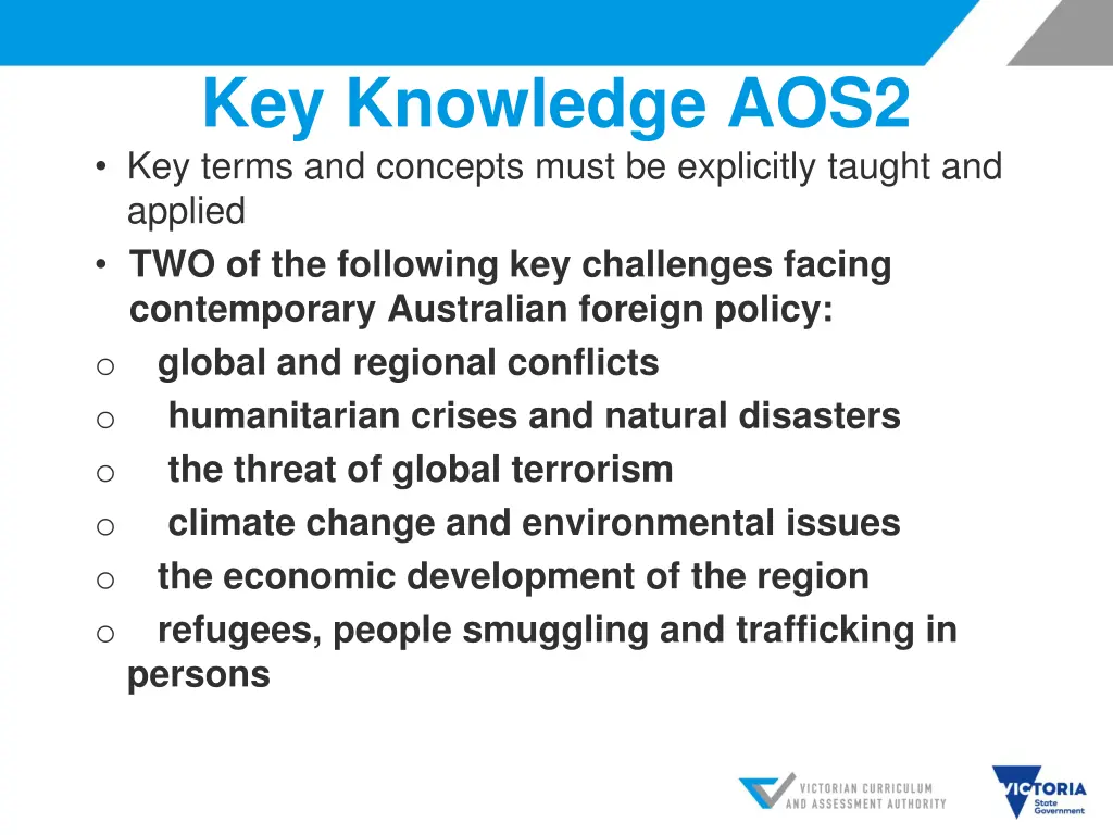 key knowledge aos2 key terms and concepts must 1