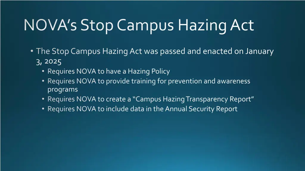 nova s stop campus hazing act