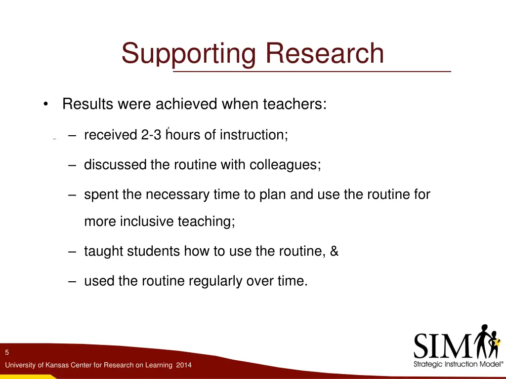 supporting research 1