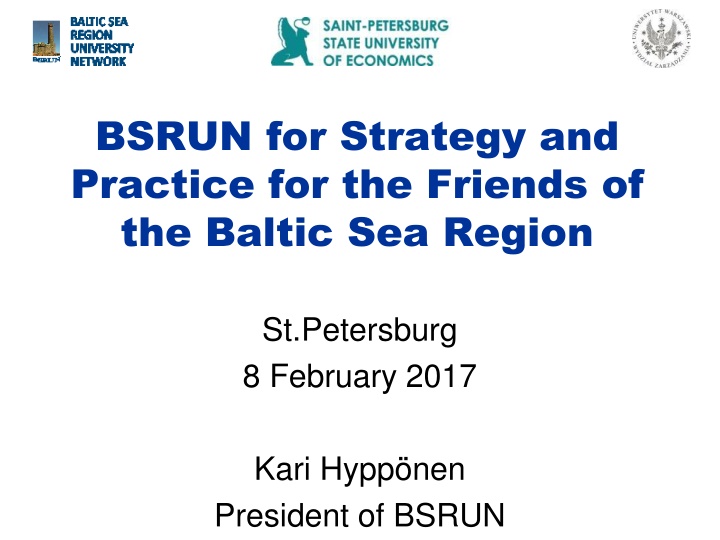 bsrun for strategy and practice for the friends