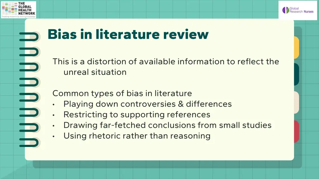 bias in literature review