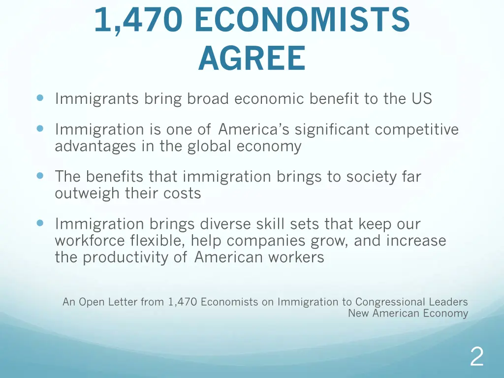 1 470 economists agree
