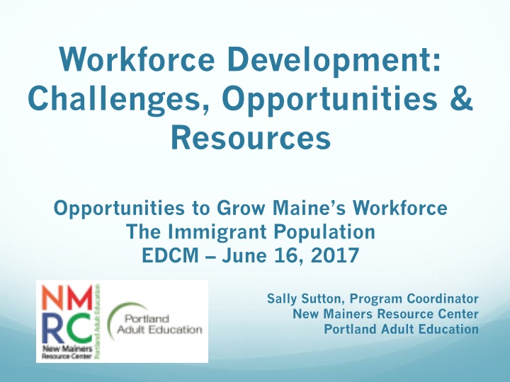 workforce development challenges opportunities
