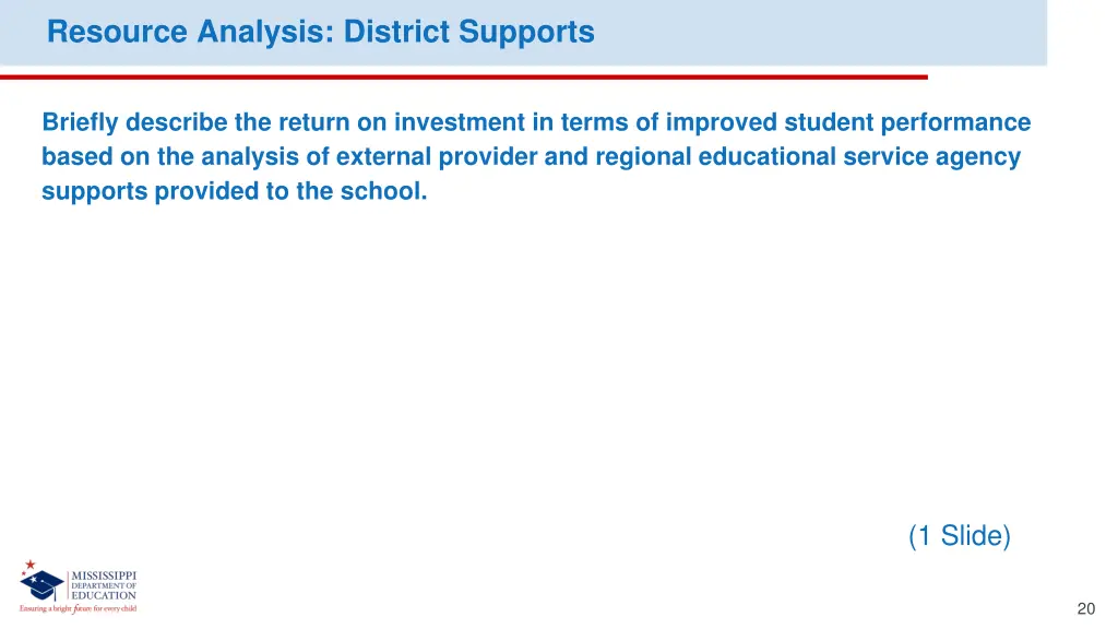 resource analysis district supports 2