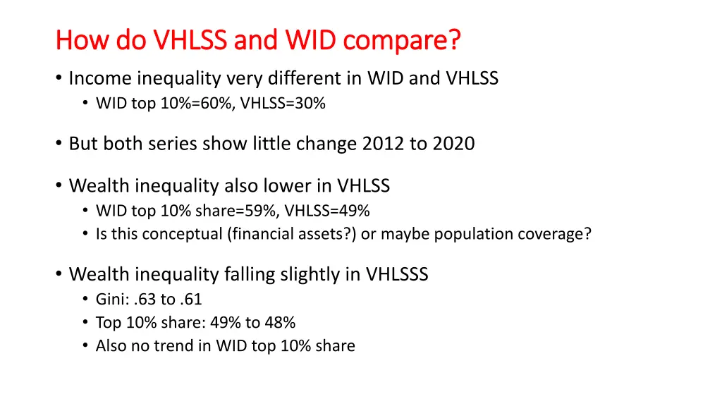 how do vhlss and wid compare how do vhlss