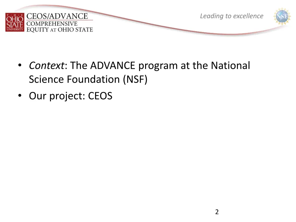 leading to excellence 1