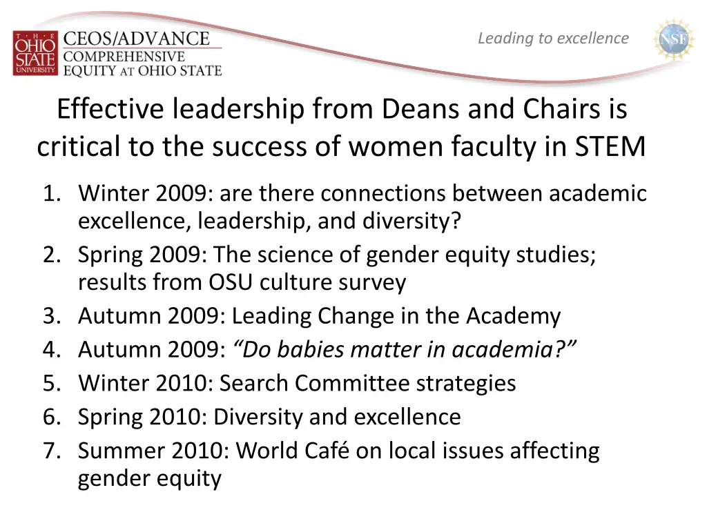 leading to excellence 6
