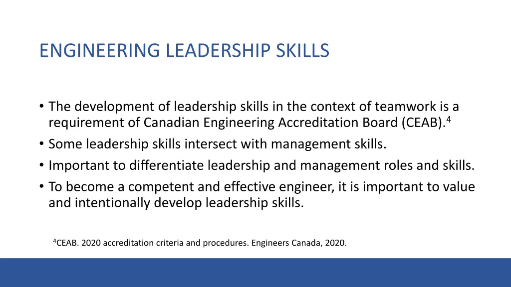 engineering leadership skills