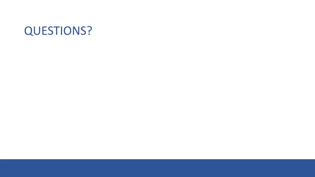 questions