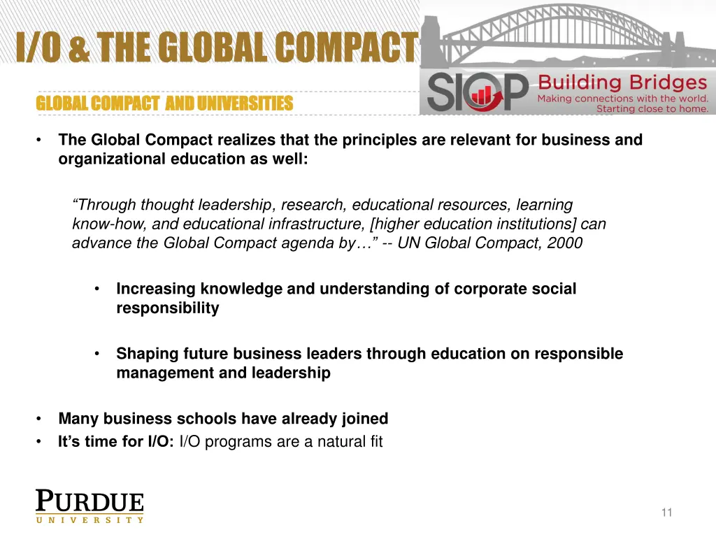 i o the global compact 1