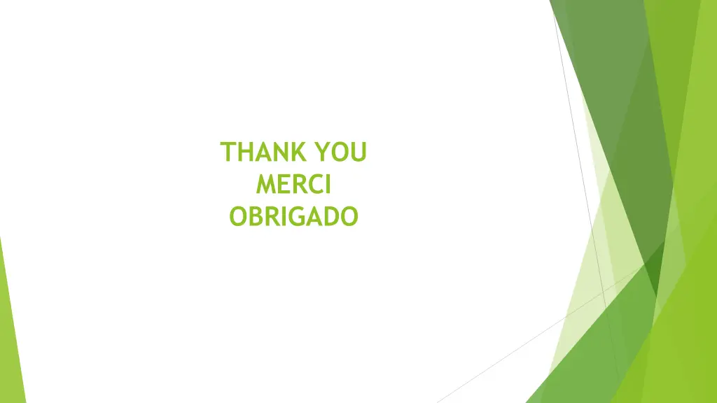 thank you merci obrigado