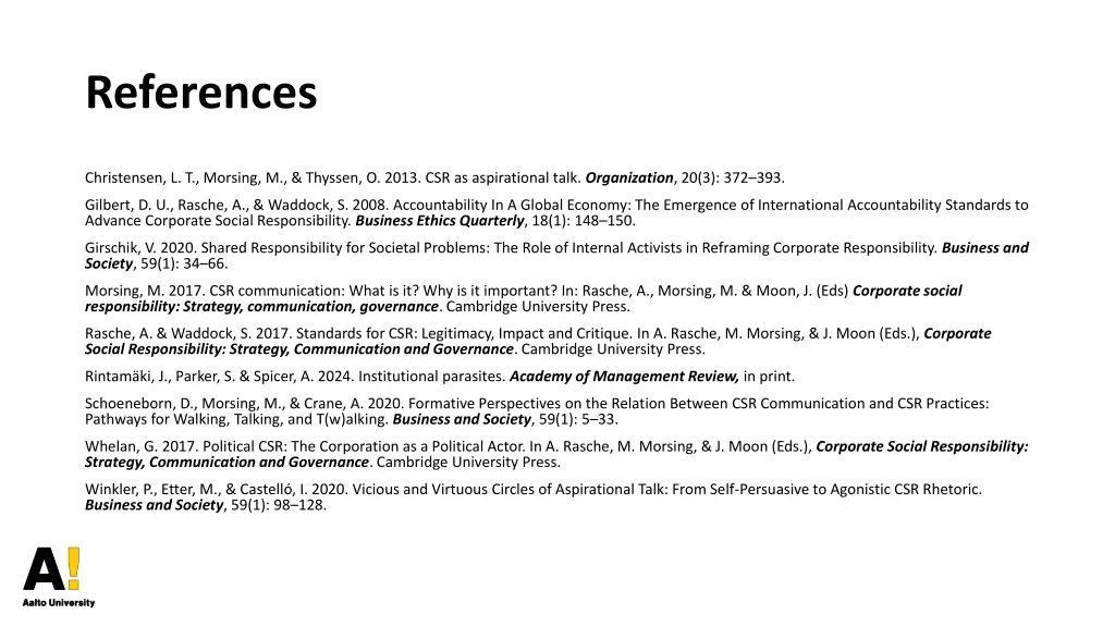 references