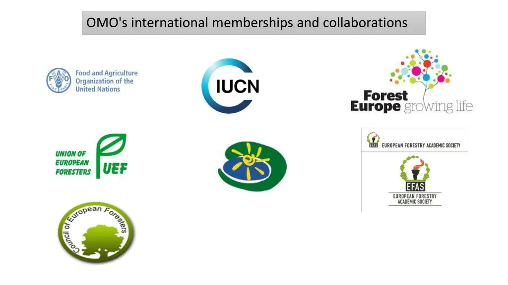 omo s international memberships and collaborations