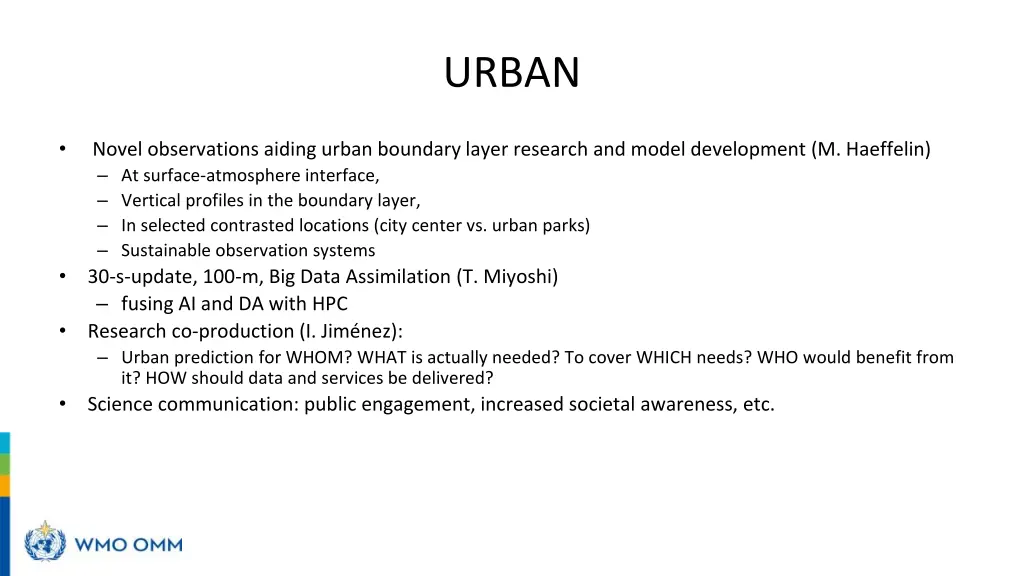urban