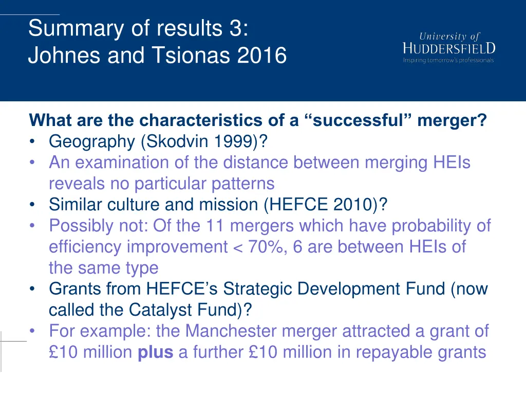 summary of results 3 johnes and tsionas 2016 3