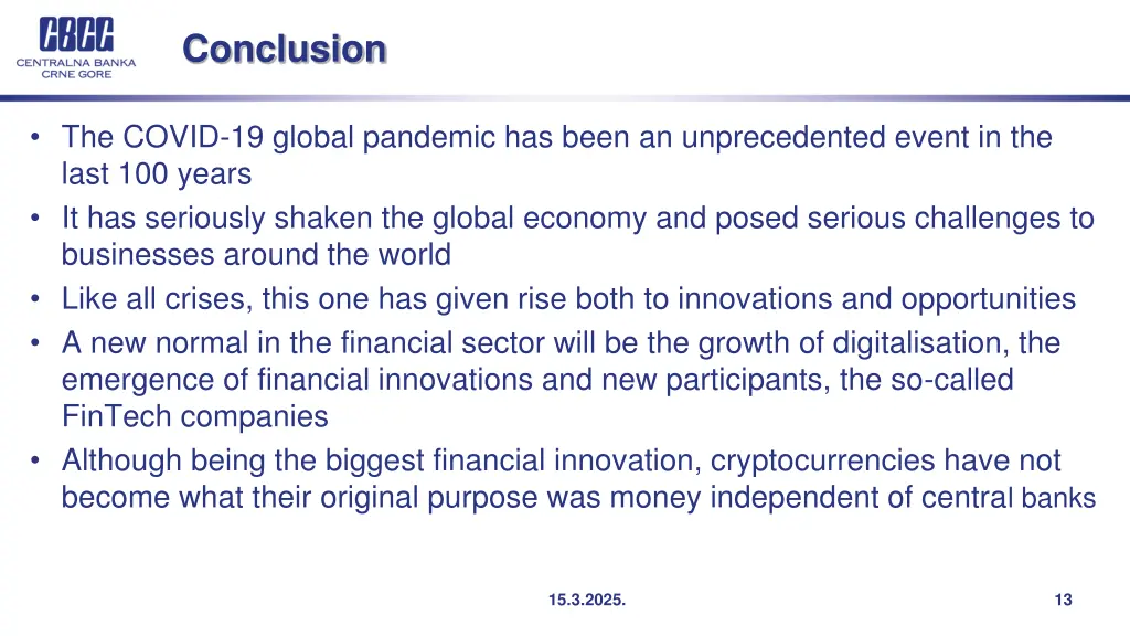 conclusion
