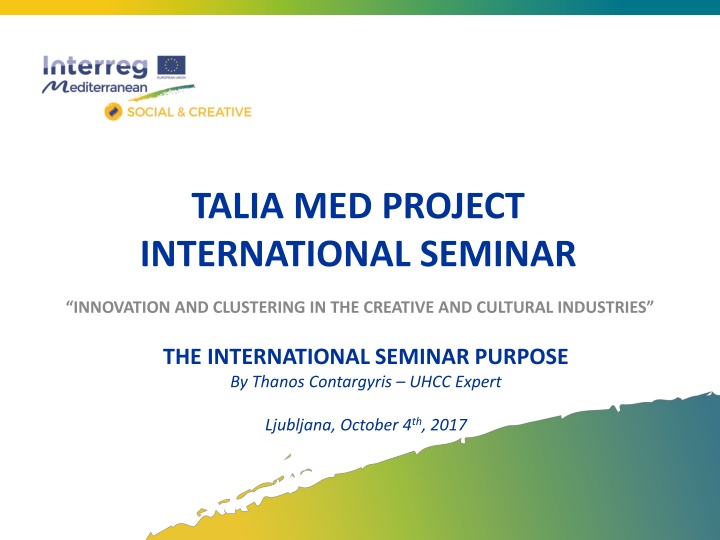 talia med project international seminar