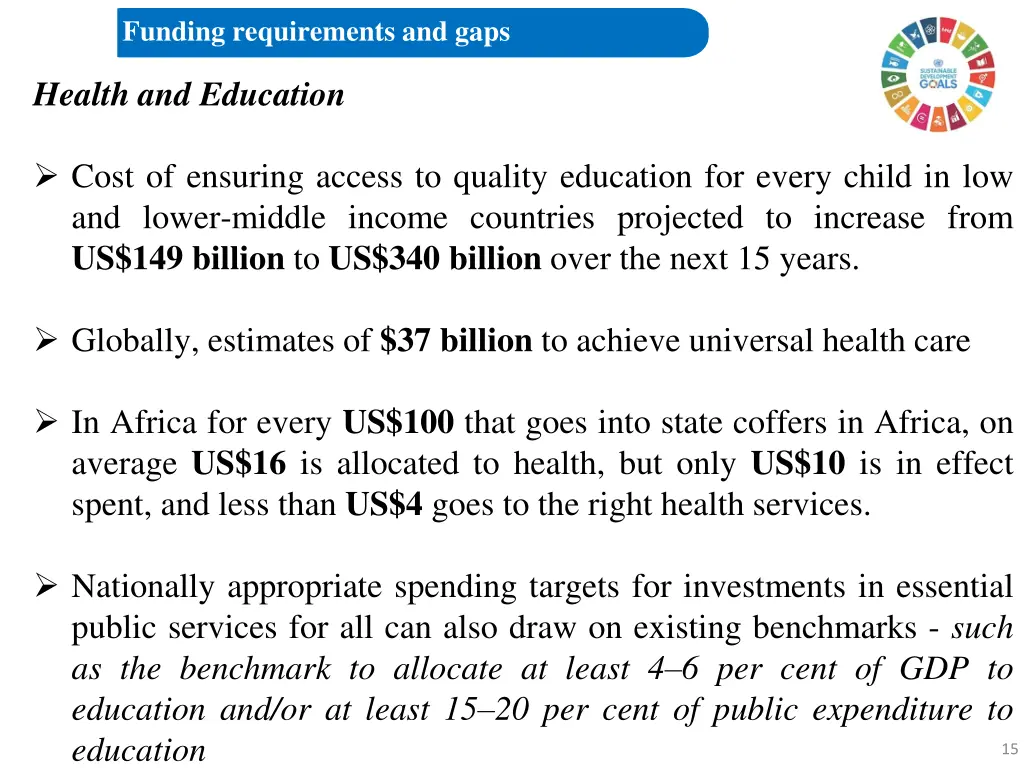 hlpd on development planning in africa funding 1