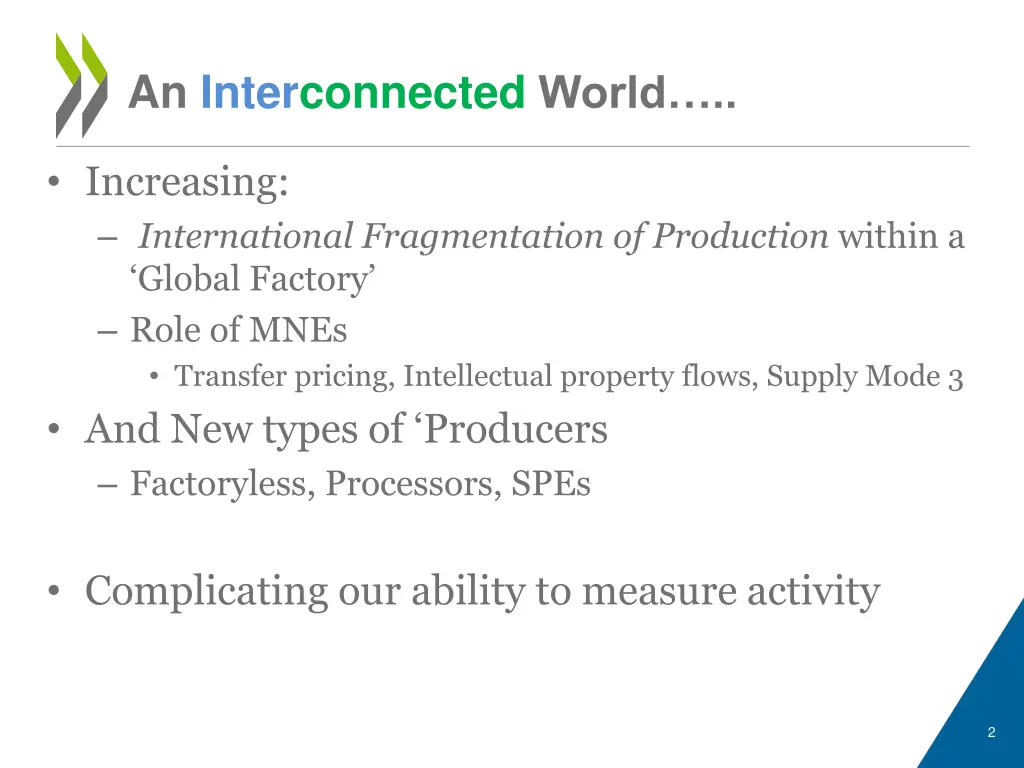 an interconnected world