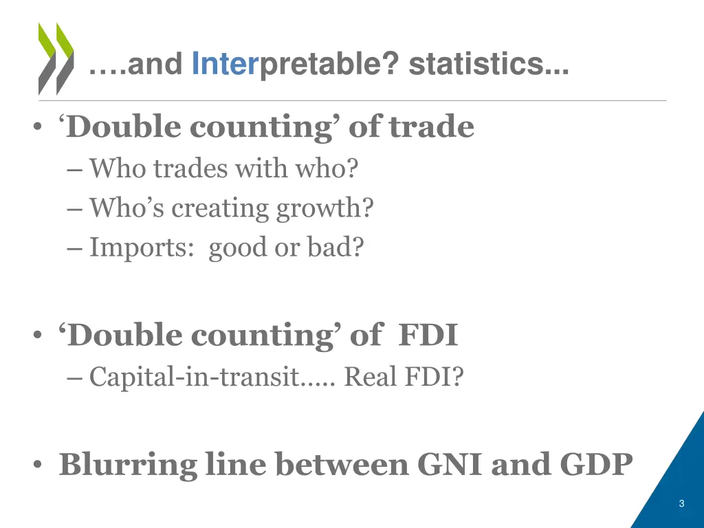 and interpretable statistics