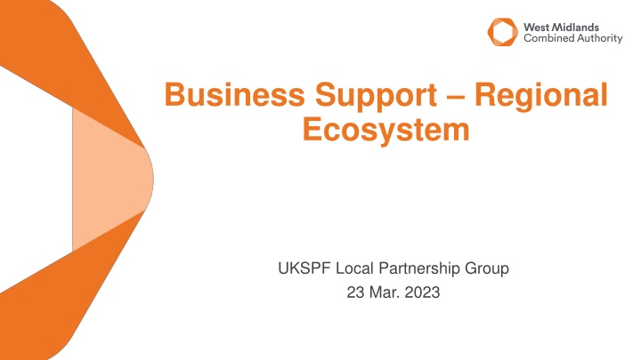 business support regional ecosystem